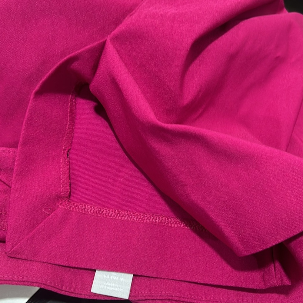 CHICOS dark fuchsia bottoms size 2 GUC - Picture 9 of 10